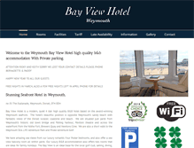 Tablet Screenshot of bayview-weymouth.co.uk